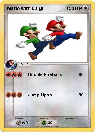 Pokemon Mario with Luigi