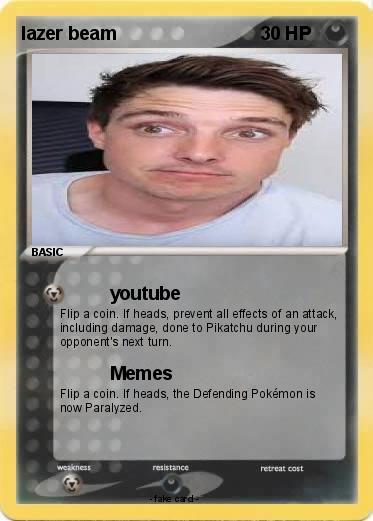 Pokemon lazer beam