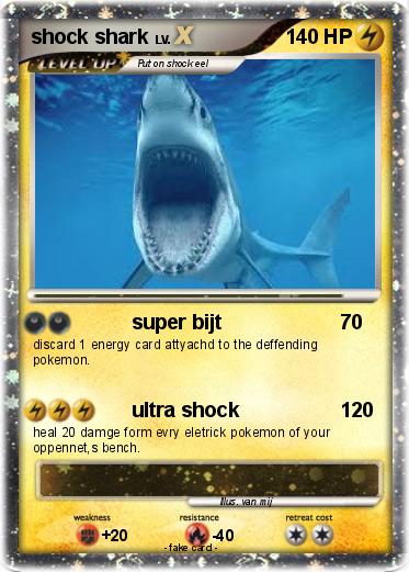 Pokemon shock shark
