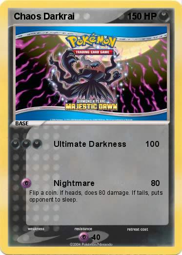 Pokemon Chaos Darkrai 
