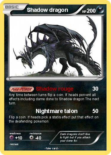 Pokemon Shadow dragon
