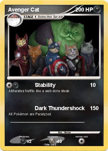 Pokemon Avenger Cat