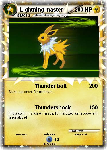 Pokemon Lightning master