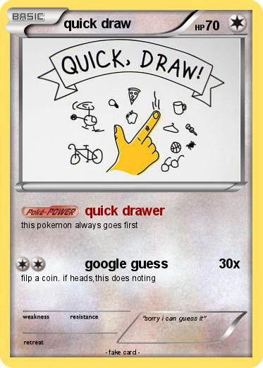 Pokemon quick draw
