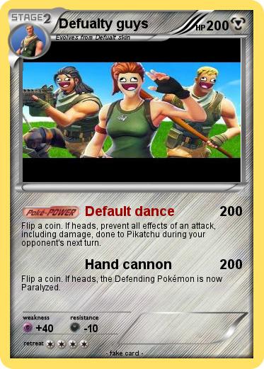 Pokemon Defualty guys