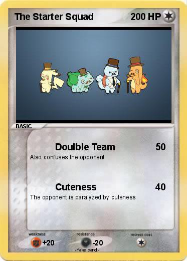 Pokemon The Starter Squad