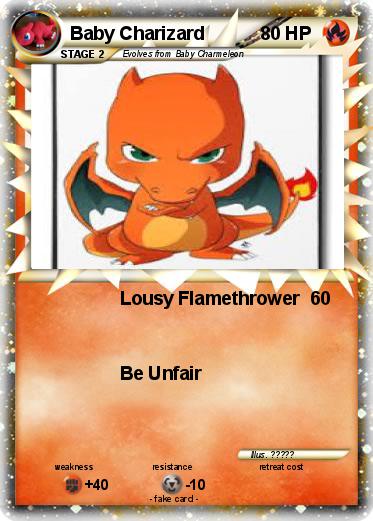 Pokemon Baby Charizard