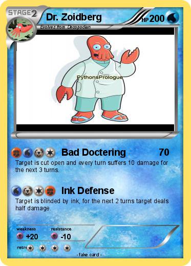 Pokemon Dr. Zoidberg