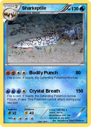 Pokemon Sharkeptile
