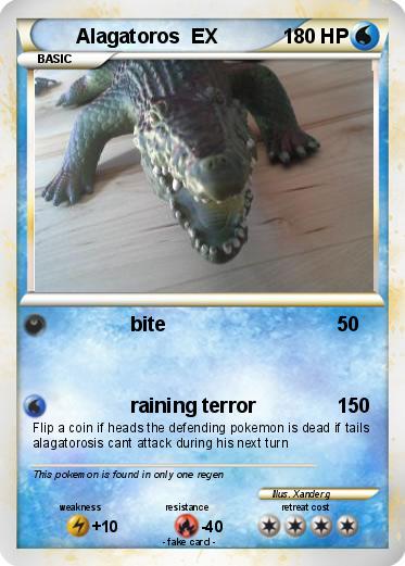 Pokemon Alagatoros  EX
