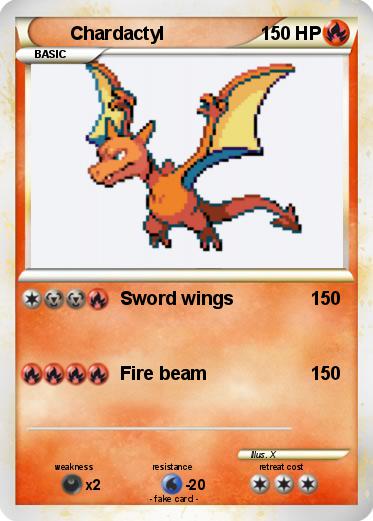 Pokemon Chardactyl