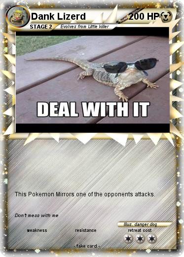 Pokemon Dank Lizerd
