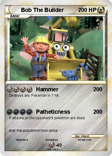 Pokemon Bob The Builder