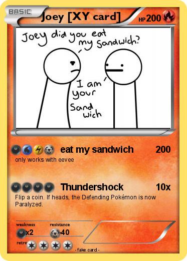 Pokemon Joey [XY card]