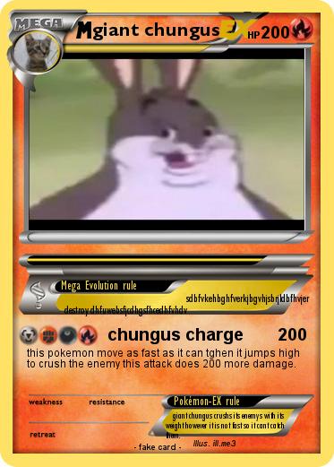 Pokemon giant chungus