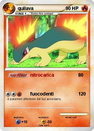 Pokemon quilava