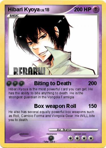 Pokemon Hibari Kyoya