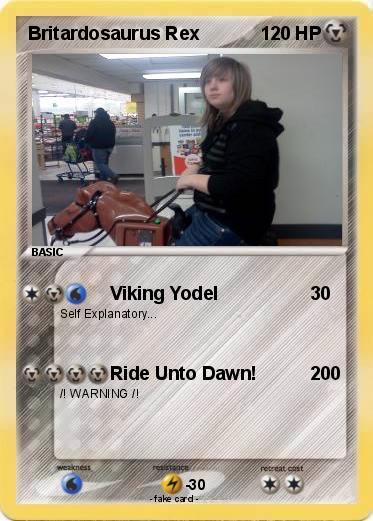 Pokemon Britardosaurus Rex