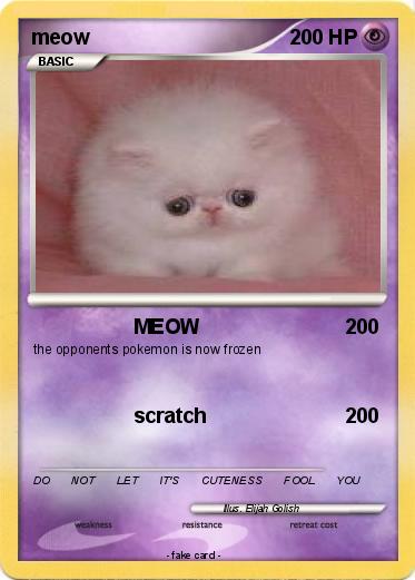 Pokemon meow