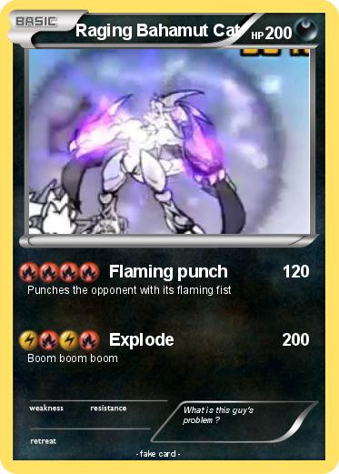 Pokemon Raging Bahamut Cat