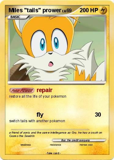 Pokemon Miles "tails" prower