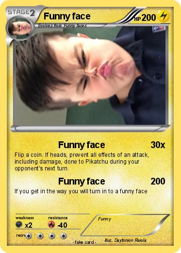 Pokemon Funny face