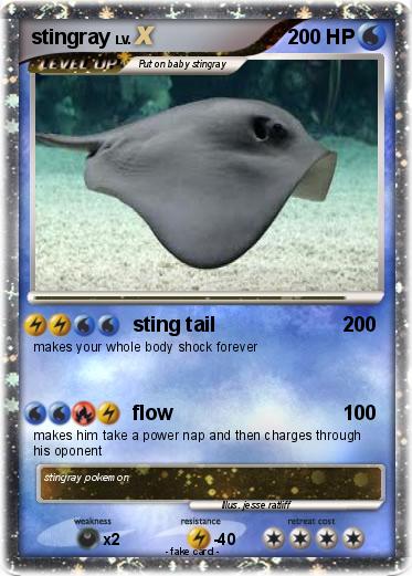Pokemon stingray