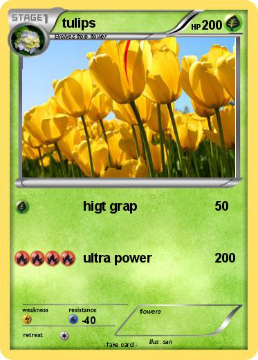 Pokemon tulips