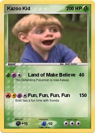 Pokemon Kazoo Kid