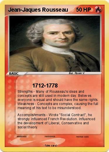 Pokemon Jean-Jaques Rousseau