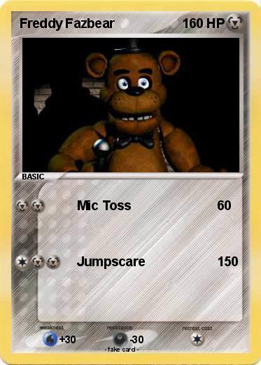 Pokemon Freddy Fazbear