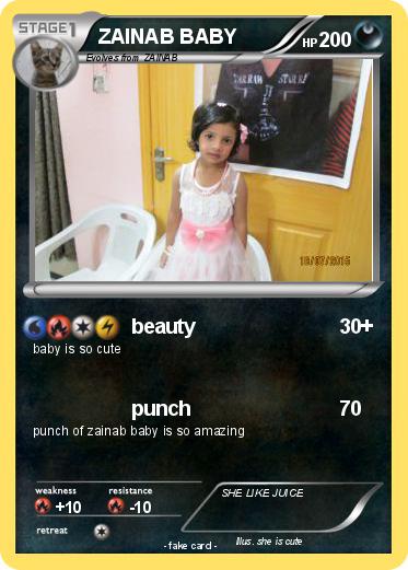 Pokemon ZAINAB BABY