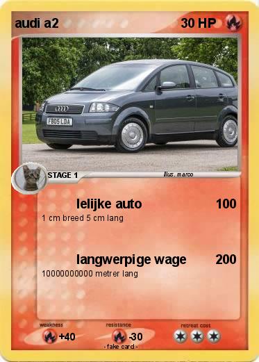 Pokemon audi a2