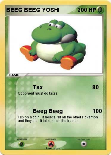 Pokemon BEEG BEEG YOSHI