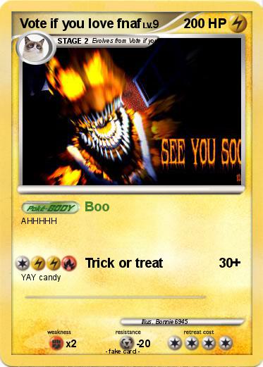 Pokemon Vote if you love fnaf