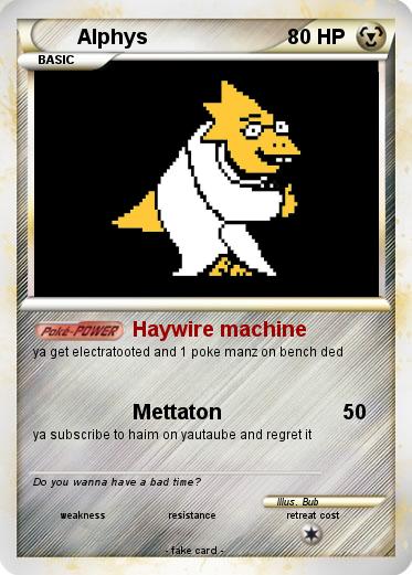 Pokemon Alphys
