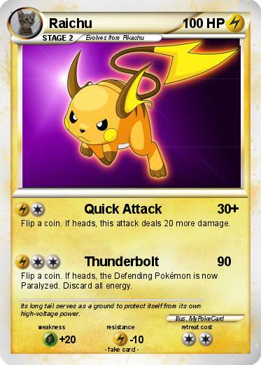 Pokemon Raichu