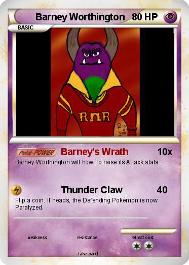 Pokemon Barney Worthington