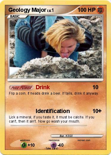 Pokemon Geology Major