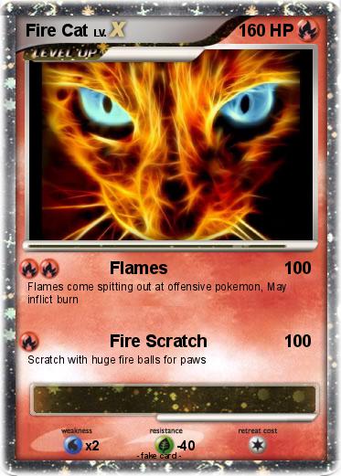Pokemon Fire Cat