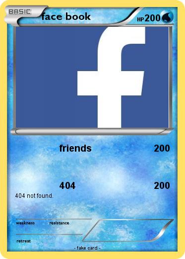 Pokemon face book