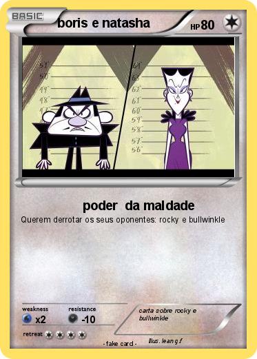 Pokemon boris e natasha