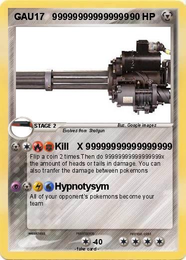 Pokemon GAU17   999999999999999