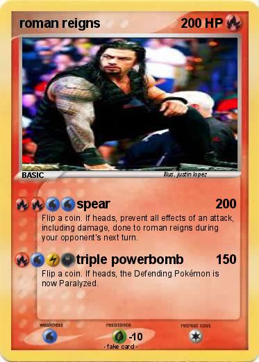 Pokemon roman reigns