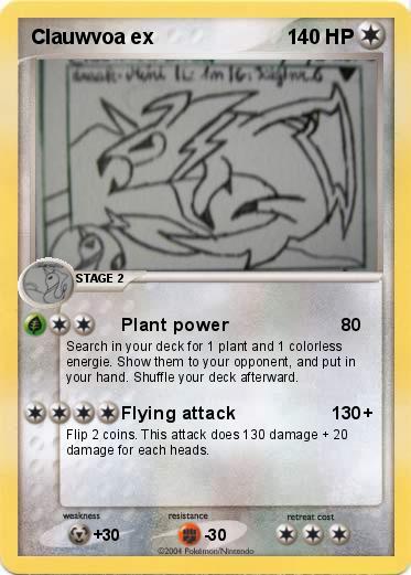 Pokemon Clauwvoa ex