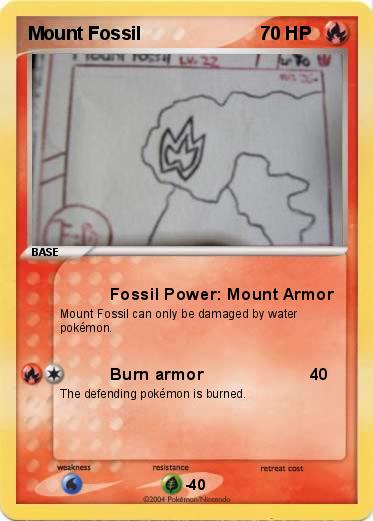 Pokemon Mount Fossil