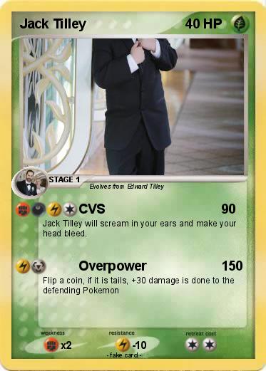 Pokemon Jack Tilley