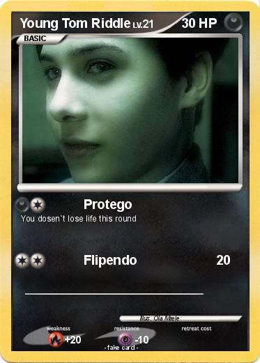 Pokemon Young Tom Riddle