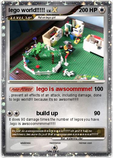 Pokemon lego world!!!!!