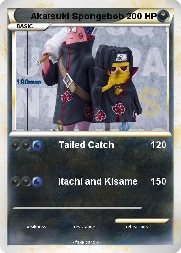 Pokemon Akatsuki Spongebob